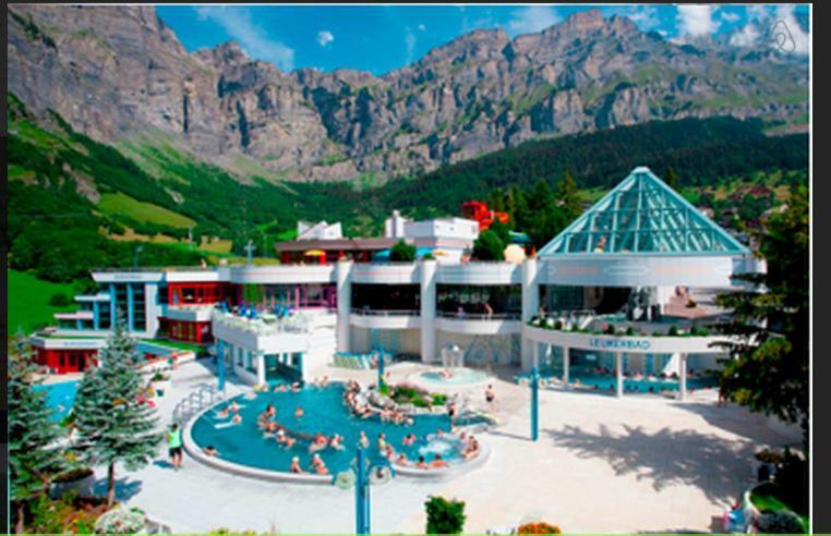 2,5 Pces Accueillant Comme A La Maison Leukerbad Εξωτερικό φωτογραφία